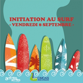 INITIATION AU SURF - 08/09/2023