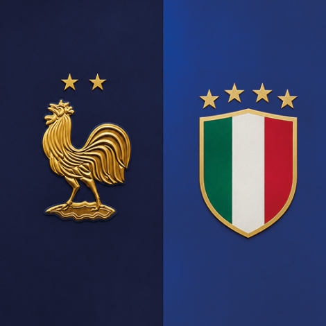 MATCH DE FOOTBALL : FRANCE / ITALIE - 09/11/2026